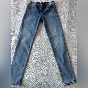 Vigoss Light Blue Skinny Jeans for Women